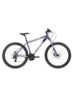 Велосипед Hunter 27 2 HD 2023 фиолетовый серый черный 20 Stark