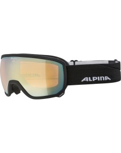 Очки Scarabeo Black Matt HM Gold sph S2 L50 Alpina