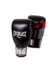 Боксерские перчатки Clinch Strike черные 12 унций Everlast