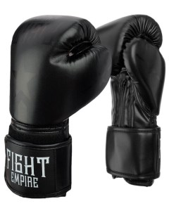 Боксерские перчатки 4153930 черный 6 унций Fight empire