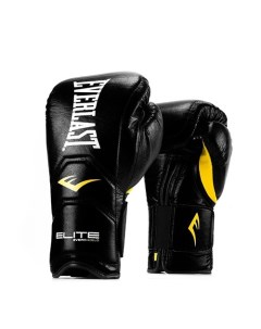 Боксерские перчатки Elite Pro черные 18 унций Everlast
