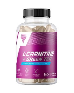 L Carnitine Green Tea 180 капс Trec nutrition