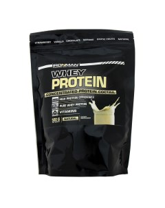 Протеин Whey Protein 500 г vanilla Ironman