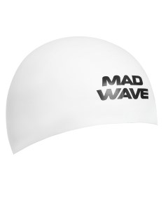 Шапочка для плавания D Cap Fina Approved L white Mad wave