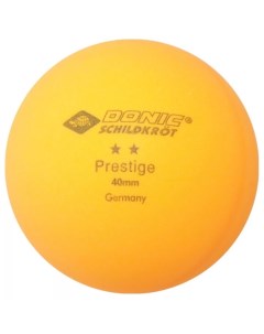 Мячи для настольного тенниса Prestige 2 оранжевый 6 шт Donic