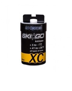 Мазь держания XC Kickwax Yellow 1 5 45 г Skigo
