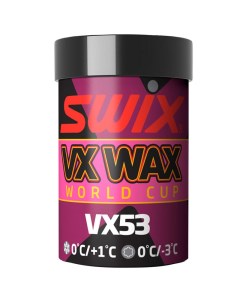 Мазь твердая высокий фтор VX53 Swix