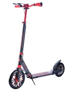 Городской самокат City Scooter MS 250D черно красный Sportsbaby