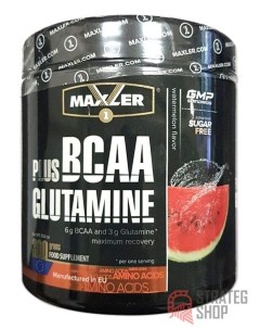 BCAA Glutamine 300 г фруктовый пунш Maxler