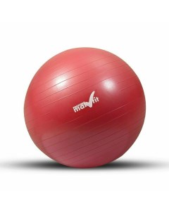 Гимнастический мяч 65см красный Makfit