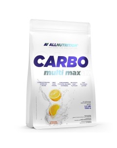 Гейнер CARBO MULTI MAX 1000 г Апельсин Allnutrition