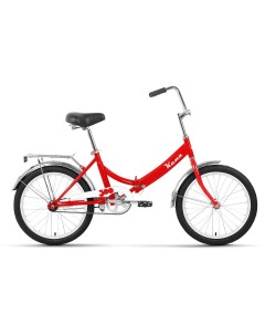 Велосипед Kама 20 2023 14 красный белый Forward