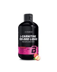 L карнитин L Carnitine 100 000 Liquid 500 мл яблоко Biotechusa