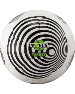 Футбольный мяч Target 5 white black Novus