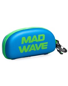 Чехол футляр для плавательных очков Goggle Case цвет Синий 03W Mad wave