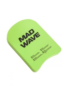 Доска для плавания Kickboard Kids зеленый Mad wave