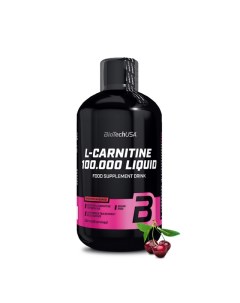 L карнитин L Carnitine 100 000 Liquid 500 мл вишня Biotechusa