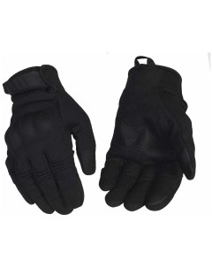 Перчатки тактические со скрытой защитой чёрные размер L Военторг