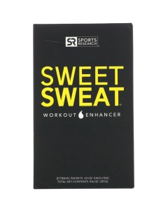Мазь Sweet Sweаt Gym Packet Box 20 упаковок по 15 гр для снижения и контроля веса Sweet sweat