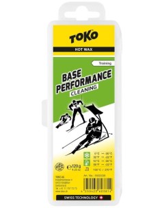 Безфтористый парафин 2020 21 Base Performance Cleaning 120 G Toko