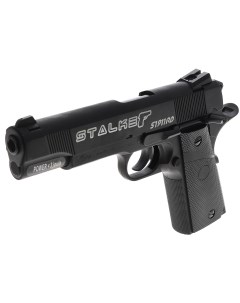 Пистолет пневматический S1911RD ан Colt 1911 к 4 5мм 120м с блоубэк 100 шар Stalker