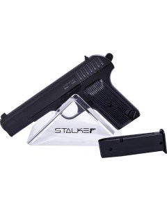Пистолет пневматический SATT Spring ан ТТ к 6мм магаз 11шар до 80м с Stalker