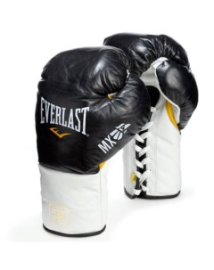 Боксерские перчатки черные 10 унций Everlast