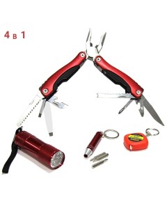 Набор мультитулов 4 в 1 Sakata 4 PС Multi Function Tool Set 10628 00104353 Nobrand