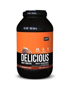 Протеин Delicious Whey Protein 2200 г belgian chocolate Qnt