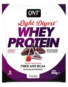 Протеин Whey Protein Light Digest 40 г cuberdon Qnt