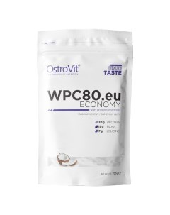 Протеин Economy WPC80 EU 700 г кокос Ostrovit
