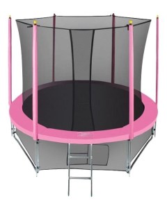 Батут Classic с сеткой и лестницей 305 см pink Hasttings