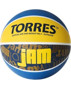 Мяч баскетбольный Jam арт B02047 р 7 Torres