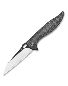 Складной нож Knife Locust QS117 B сталь 154CM рукоять черная микарта Qsp