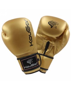 Боксерские перчатки KO600 золотистые 4 унций Kougar