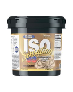 Протеин ISO Sensation 2270 гр Бразильский кофе Ultimate nutrition