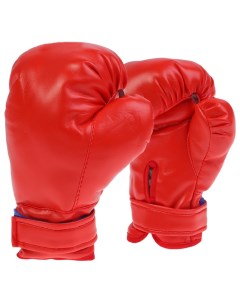 Боксерские перчатки 3572981 красные унций Sima-land