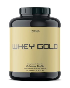 Протеин Whey Gold 2270 гр Delicious Vanilla Ultimate nutrition