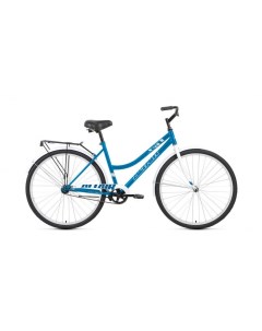 Велосипед CITY 28 low 28 1 ск рост 19 2022 голубой белый RBK22AL28024 Altair