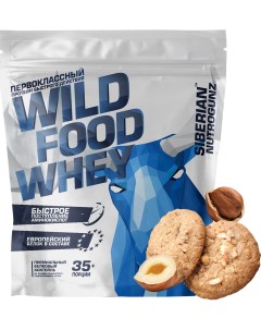 Сывороточный протеин Wild Food Whey Walnut Cookies 900 г Siberian nutrogunz
