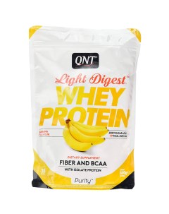 Протеин Whey Protein Light Digest 500 г banana Qnt