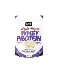 Протеин Whey Protein Light Digest 500 г white chocolate Qnt