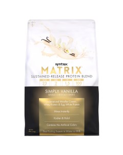 Протеин Matrix 2270 гр Simply Vanilla Syntrax