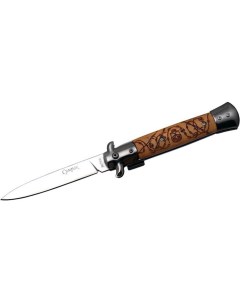 Туристический нож Сумрак коричневый сталь Витязь