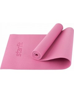 Коврик для йоги и фитнеса FM 101 PVC 0 8 см 183x61 см розовый Starfit