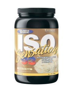 Протеин ISO Sensation 2lb Banana Ice Cream Ultimate nutrition