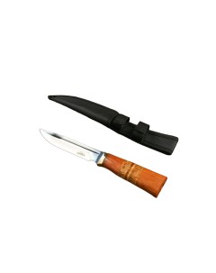 Охотничий нож туристический нож 1297734 коричневый Мастер к.