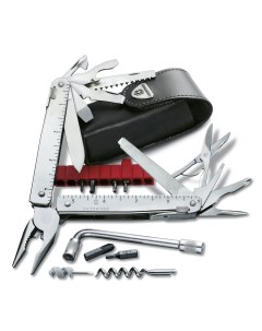 Мультитул SwissTool CS plus серебристый 38 опций Victorinox