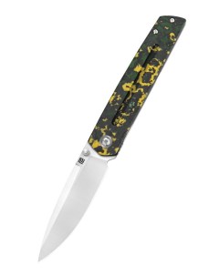 Туристический нож Cutlery Sirius желтый Artisan