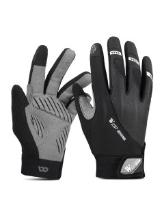 Перчатки велосипедные перчатки спортивные YP0211209 цвет черный M 7 5 West biking